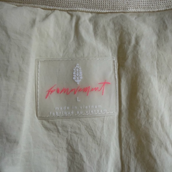 FP Movement by Free People Yellow Quilted Puffer Jacket, Size Large NWOT - Picture 14 of 16